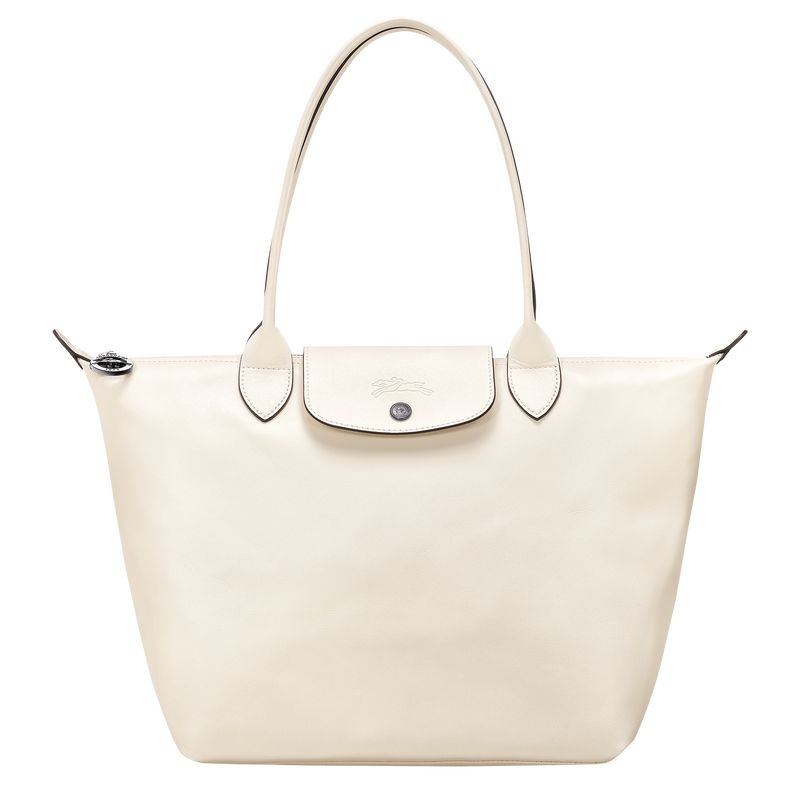 Bolsas Tote Longchamp Le Pliage Xtra M Feminino Branco | 9174-SEAYW