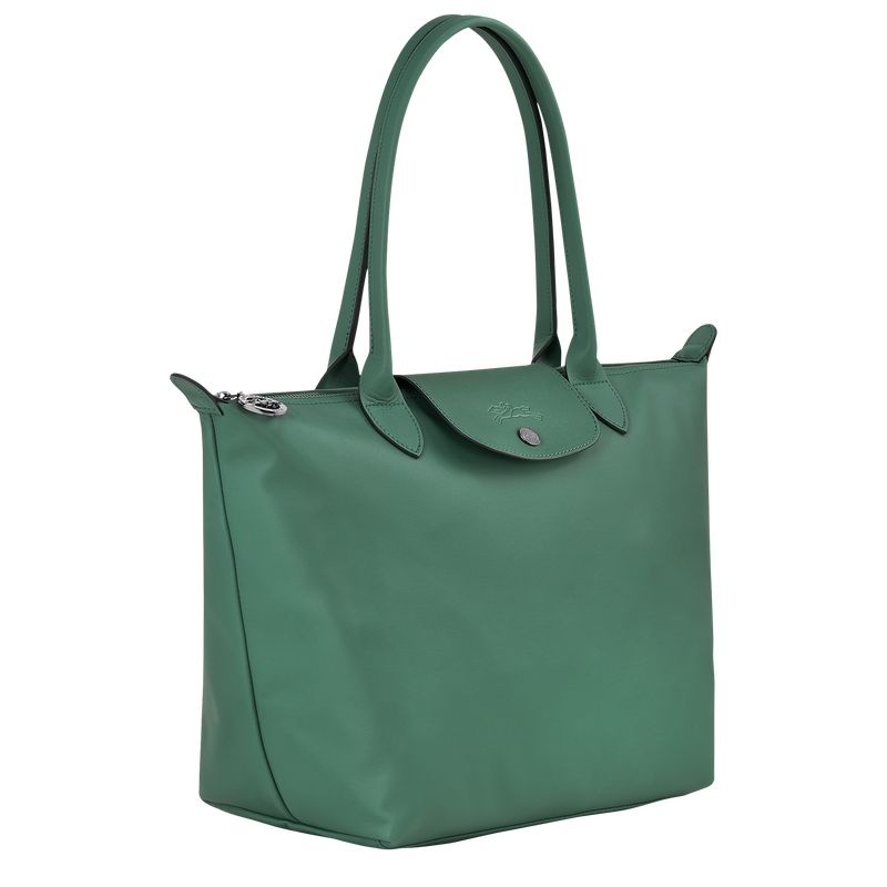 Bolsas Tote Longchamp Le Pliage Xtra M Feminino Verde Oliva | 5987-XNCTD