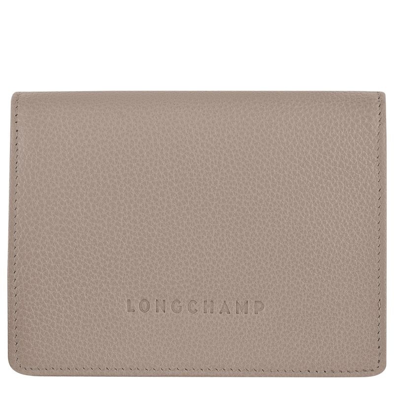 Carteira Longchamp Le Foulonné Feminino Cinzentas | 8946-ADRQL