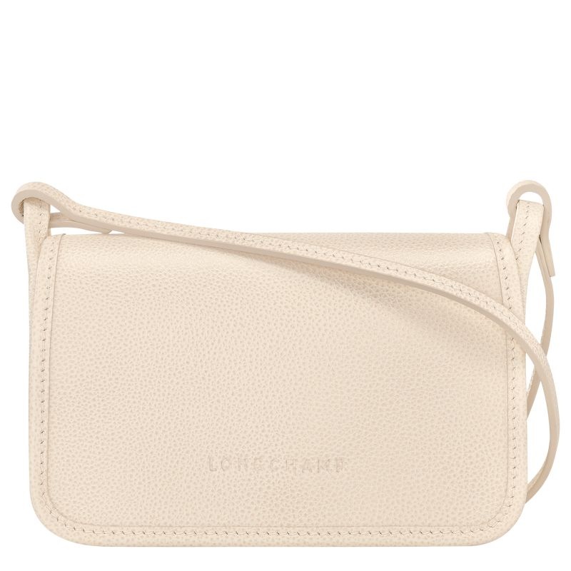 Clutch Longchamp Le Foulonné XS Feminino Branco | 1275-DVAHW