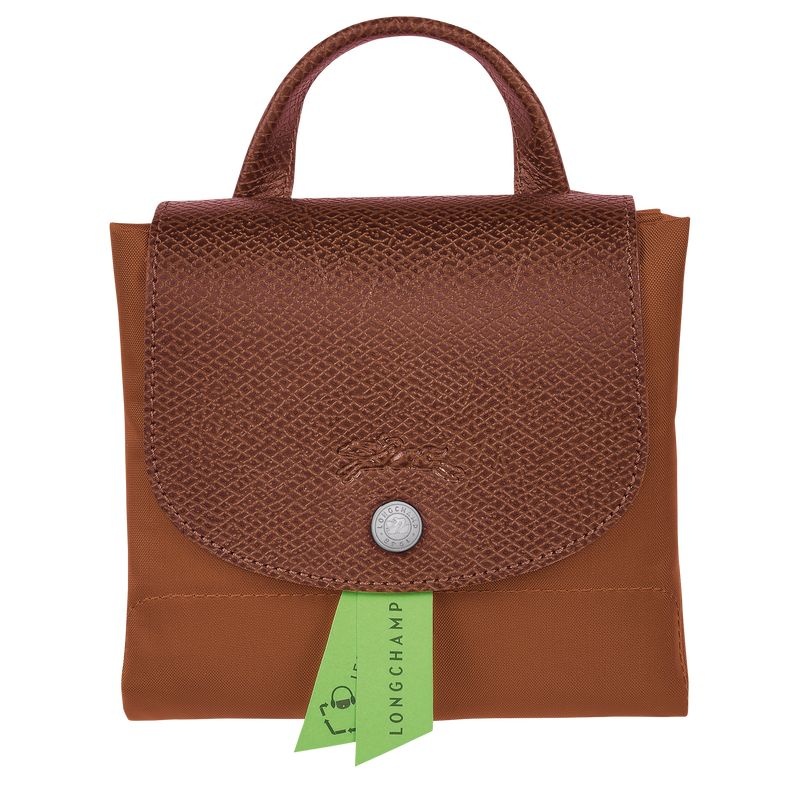 Mochilas Longchamp Le Pliage Green M Feminino Marrom | 4603-TJYFE