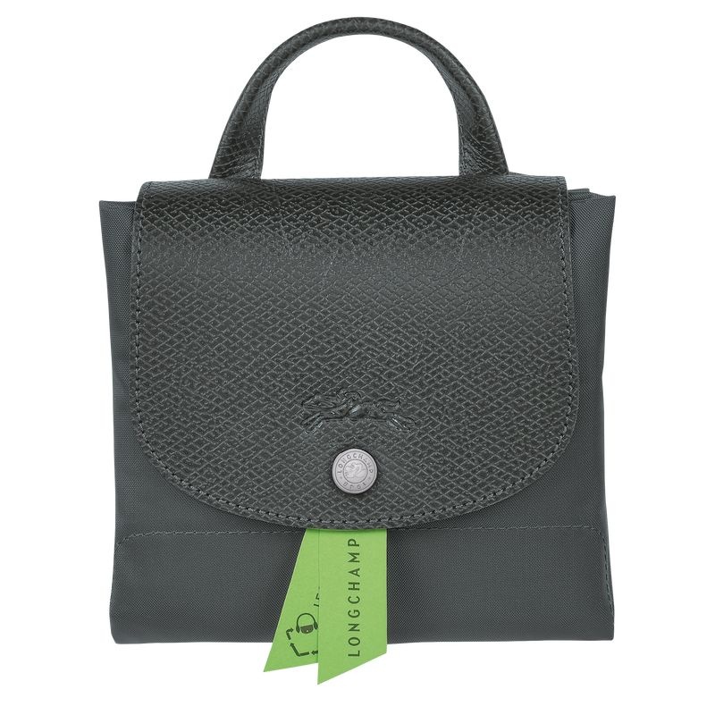 Mochilas Longchamp Le Pliage Green M Feminino Cinzentas Escuro | 3976-XYSDL