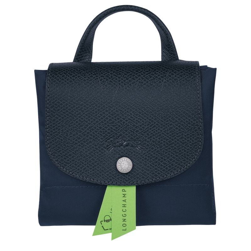 Mochilas Longchamp Le Pliage Green M Feminino Azul Marinho | 6479-ZQELB