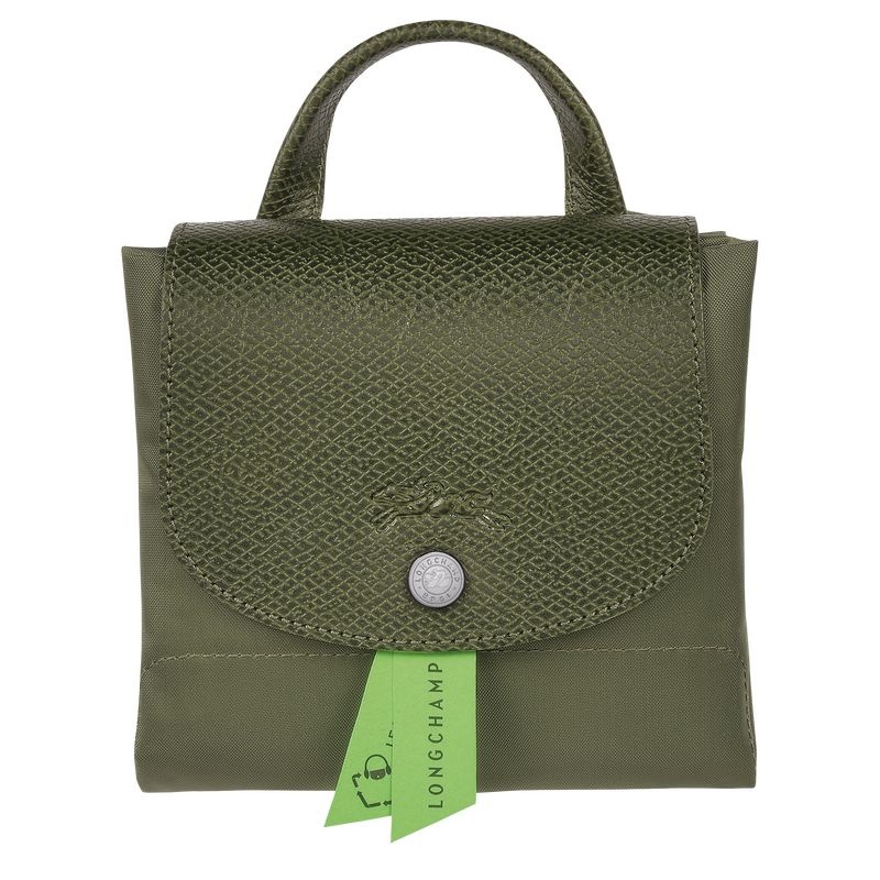 Mochilas Longchamp Le Pliage Green M Feminino Verdes | 3871-IOFSV