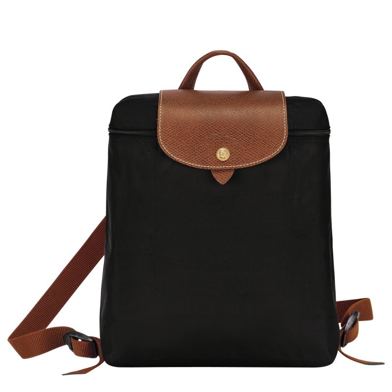 Mochilas Longchamp Le Pliage Original M Feminino Pretas | 9780-MPGTO