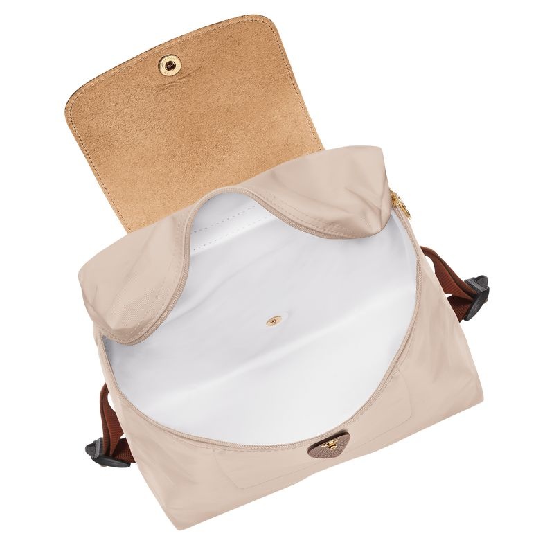 Mochilas Longchamp Le Pliage Original M Feminino Branco | 2765-QFEMB