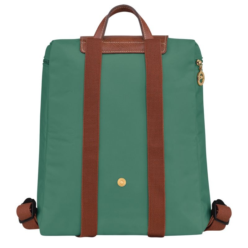 Mochilas Longchamp Le Pliage Original M Feminino Verde Oliva | 4762-WGYFL