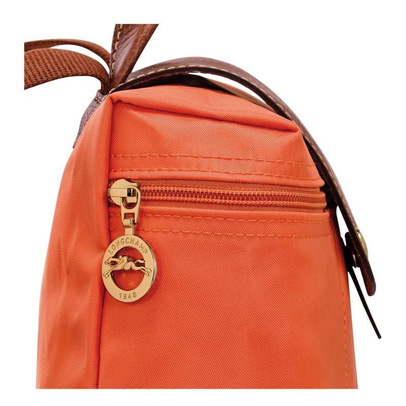 Mochilas Longchamp Le Pliage Original M Feminino Laranja | 1860-ZNBWJ