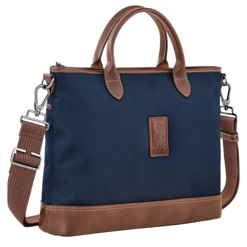 Pasta Longchamp Boxford S Feminino Azuis | 4751-CYQDK