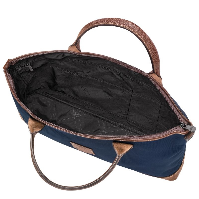 Pasta Longchamp Boxford S Feminino Azuis | 4751-CYQDK