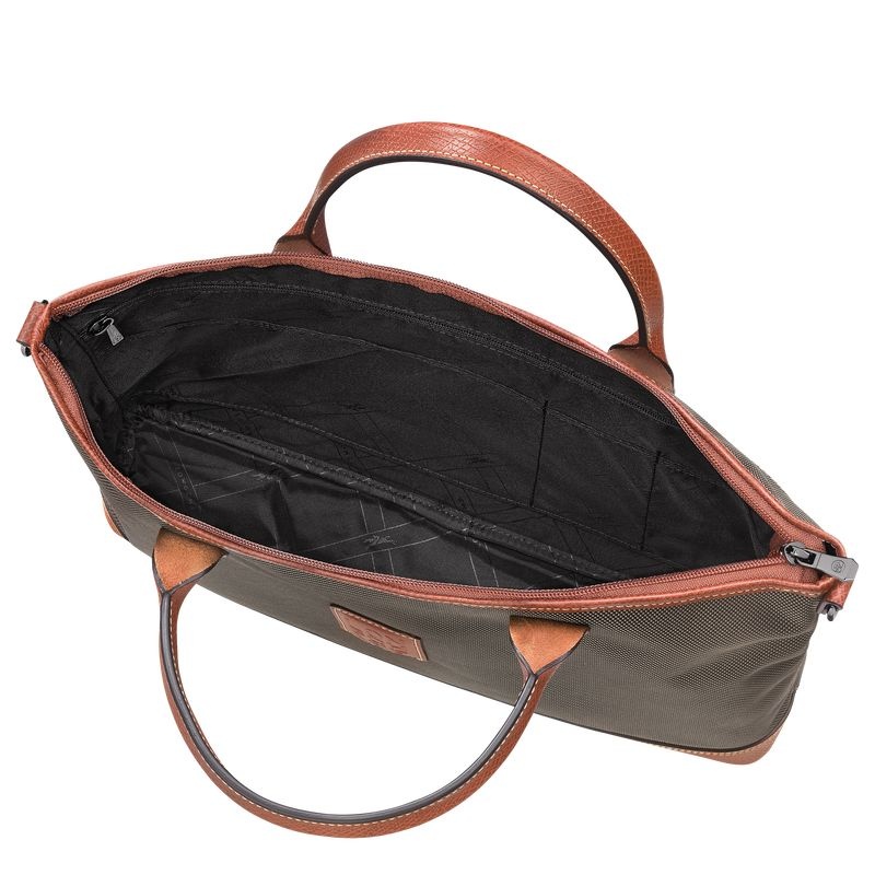 Pasta Longchamp Boxford S Feminino Marrom | 8213-ITHCX