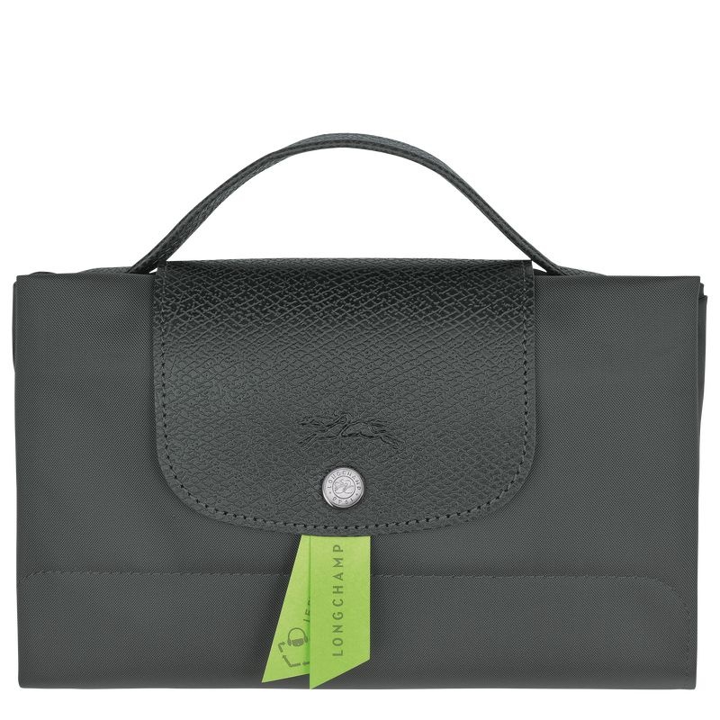 Pasta Longchamp Le Pliage Green S Feminino Cinzentas Escuro | 5819-PBJKT