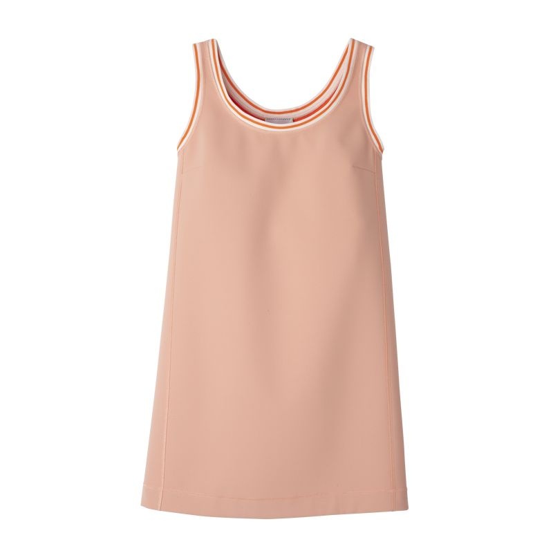 Vestido Longchamp Feminino Bege | 1587-JNHCA